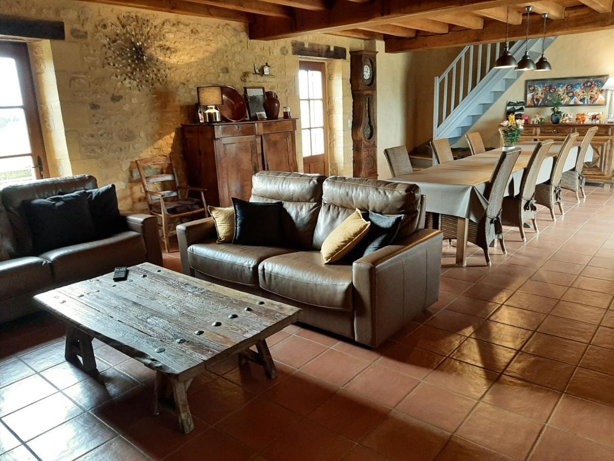Chambre D'Hotes La Ferme De La Croix. Saint-Avit-Senieur Экстерьер фото