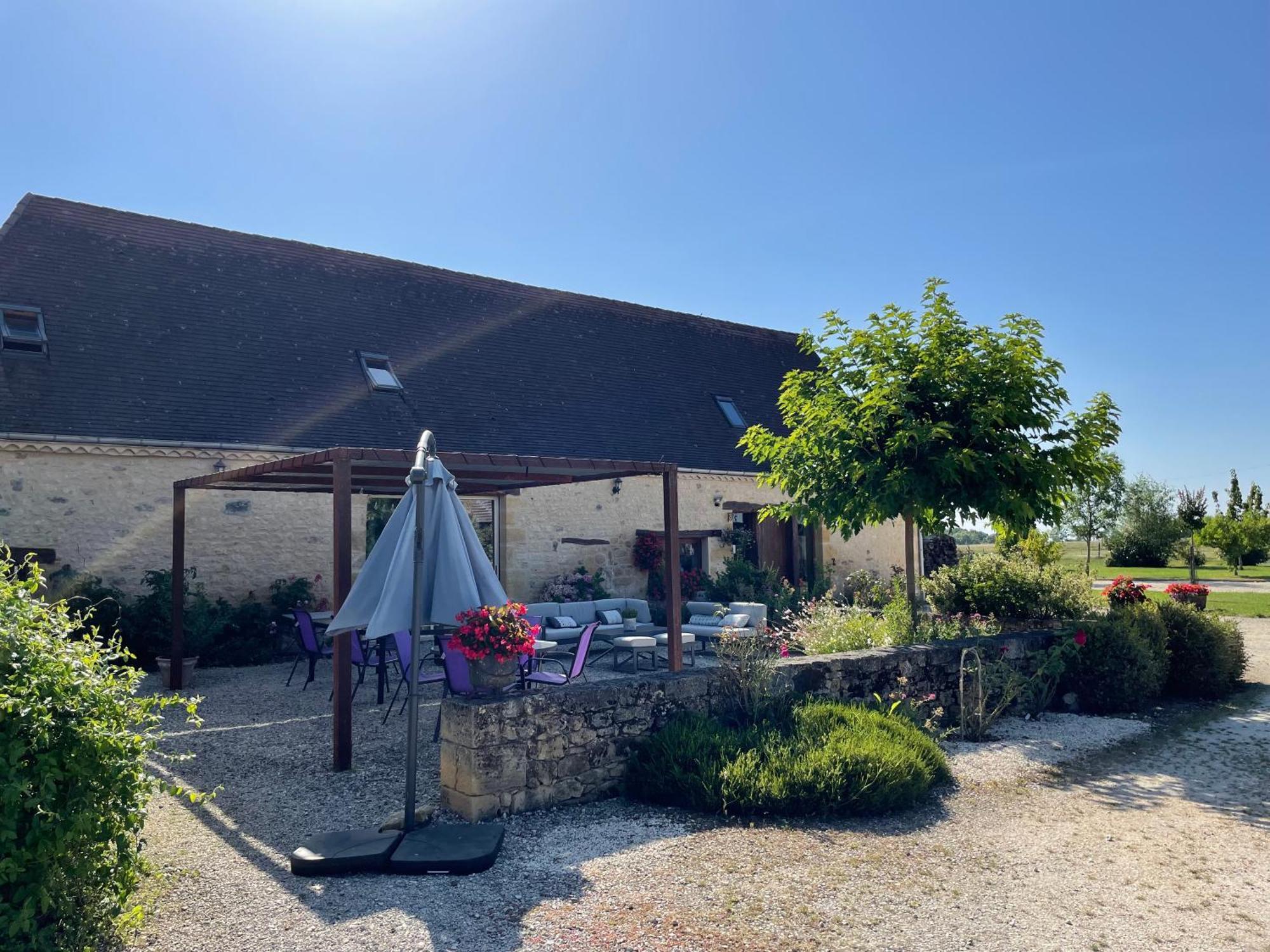 Chambre D'Hotes La Ferme De La Croix. Saint-Avit-Senieur Экстерьер фото
