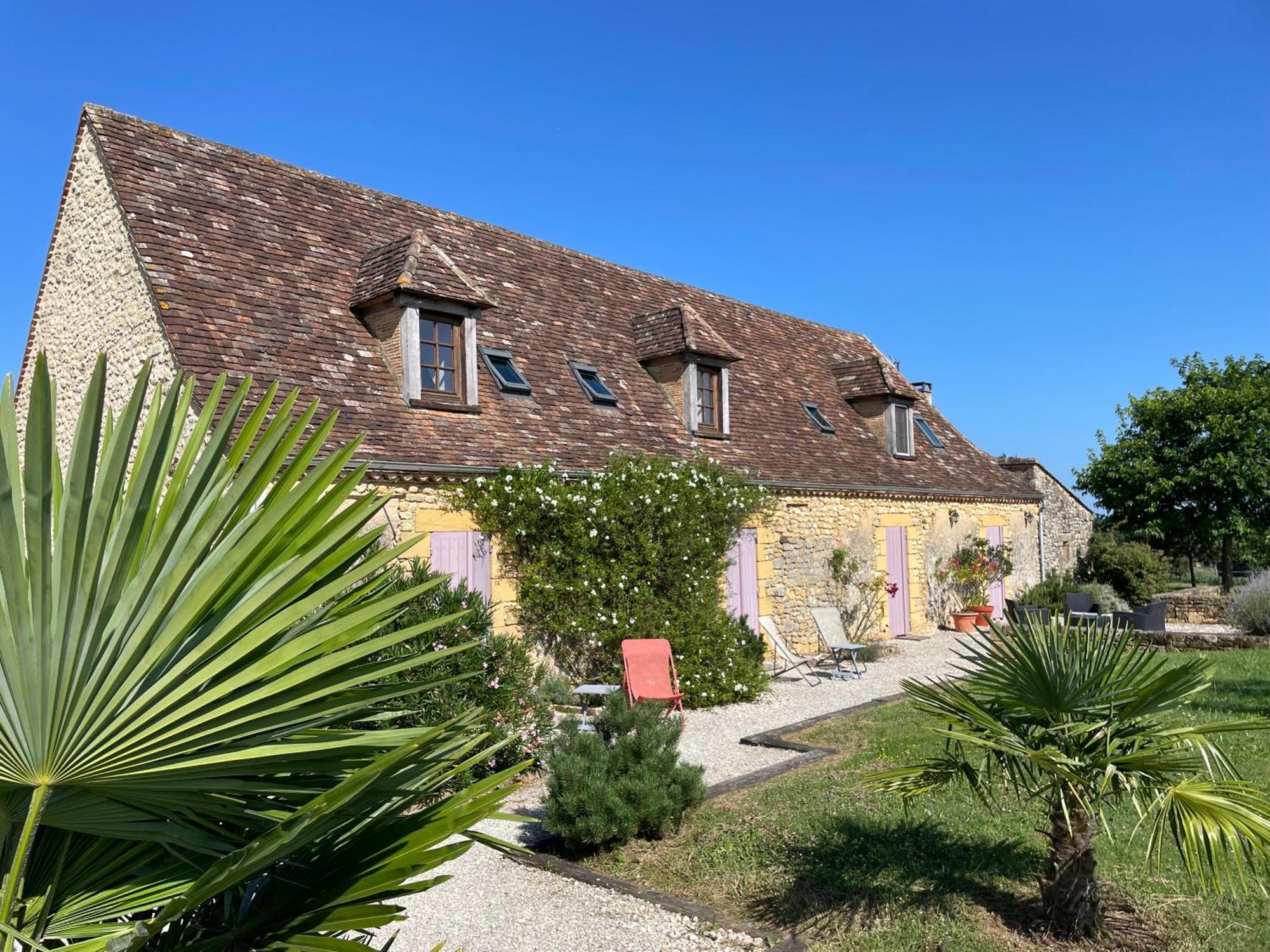 Chambre D'Hotes La Ferme De La Croix. Saint-Avit-Senieur Экстерьер фото